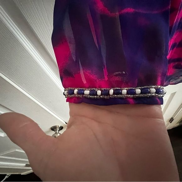 Blue Island Tunic/Cover Up  Fun and Funky Beach Wear   S : S - Picture 3 of 5